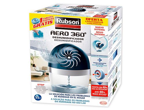 Recarga pastilha desumidificador rubson aero 360 , Rubson , 75489 , 8410436245180